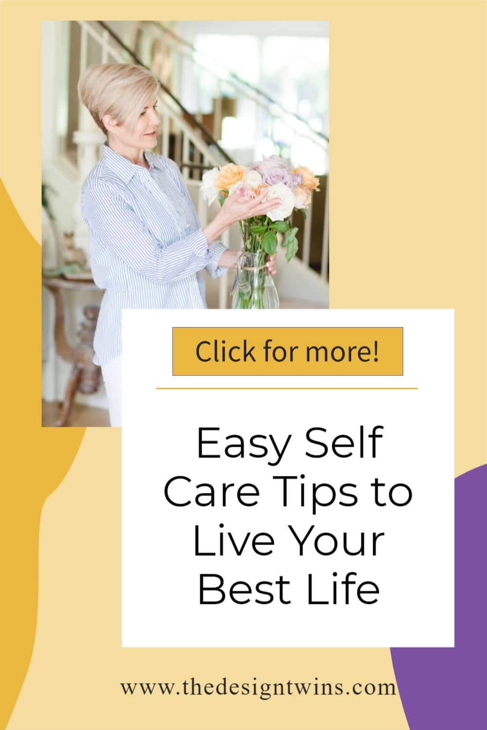 Announcing Easy Self Care Tips to Live Your Best Life The Design Twins