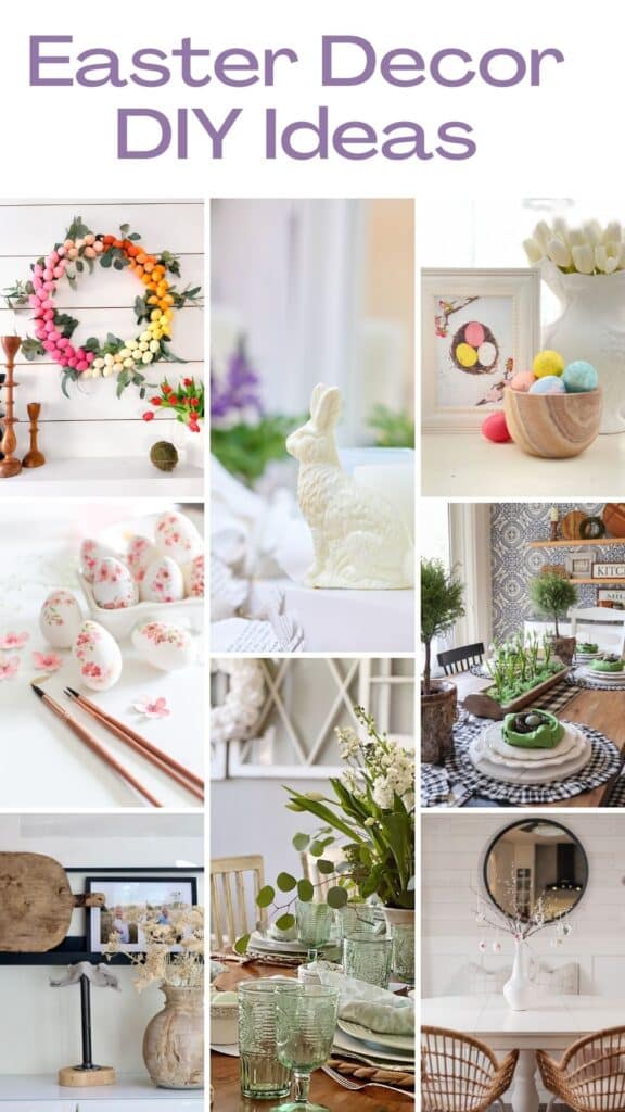Eight Easter Decor DIY ideas