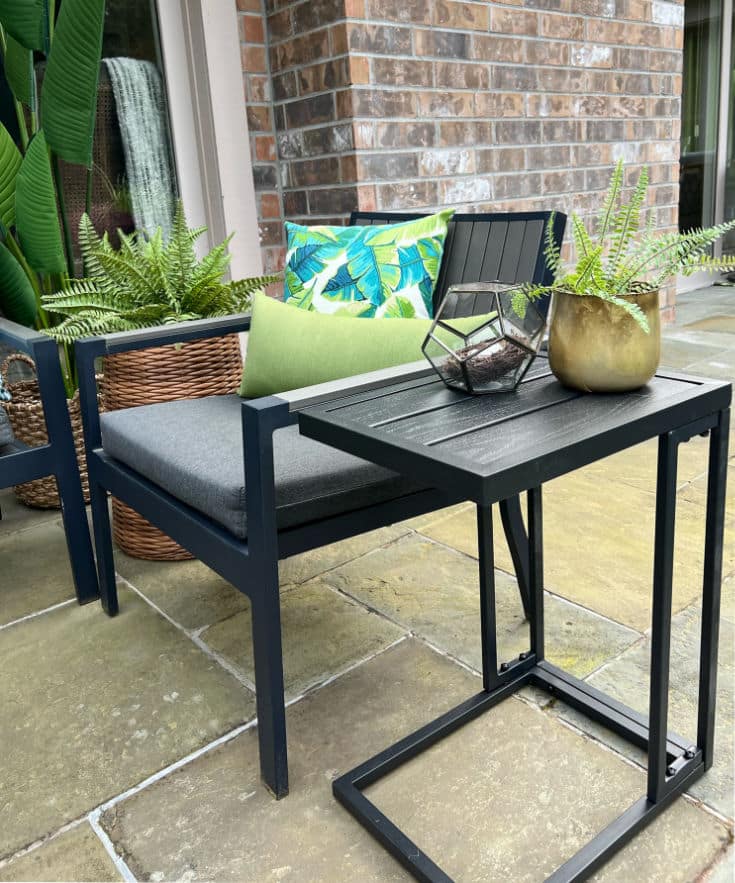 backyard oasis gets update with new accessories and new decor