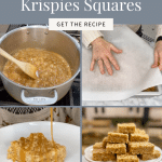 Step by step how to make Salted Caramel Rice Krispies