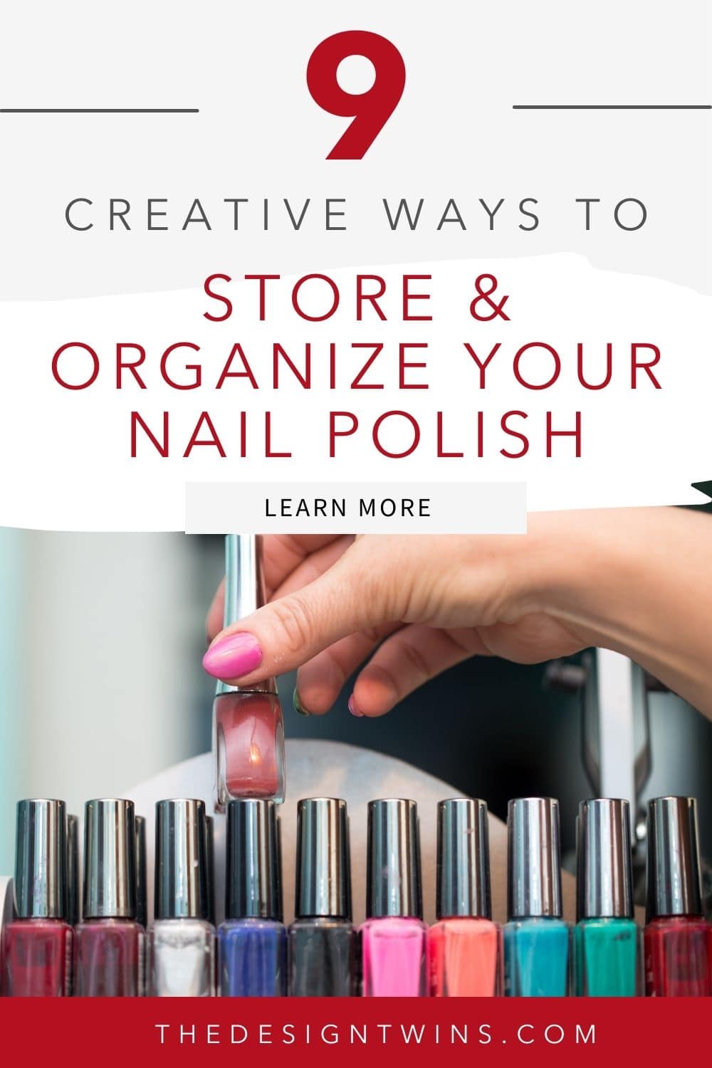 9 Creative Ways to Store and Organize your Nail Polish