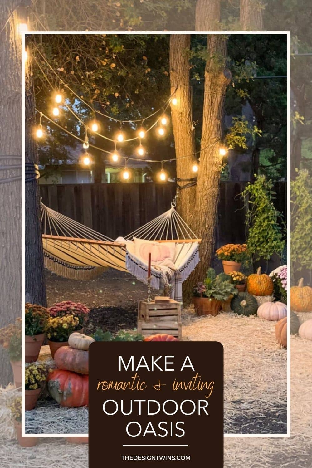 Make A Romantic And Inviting Oasis With Diy Outdoor Fall Decor